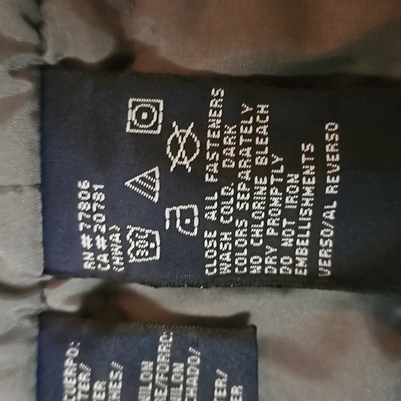 Tommy Hilfiger  Packable Sleeve and Hood Jacket Vest sz XL Navy Pre-owned - Picture 13 of 15